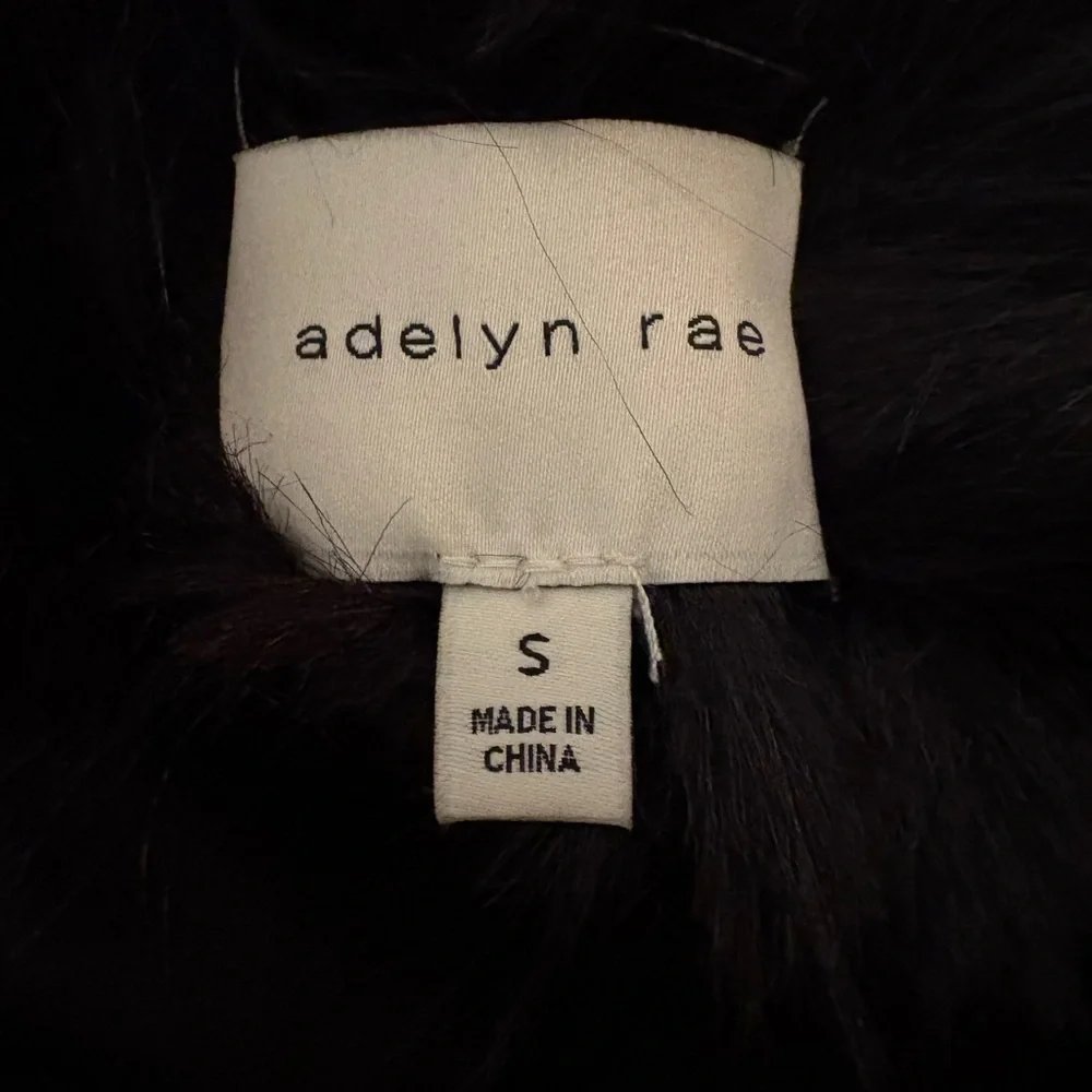 NWT Adelyn Rae Lana Faux Fur Coat - Picture 6 of 10